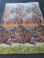 Одеяло двухспальное Гепарды
