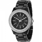 Часы женские Fossil Stella Black Glitz ES2445