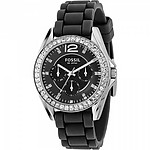 Часы женские Fossil Riley Black Multifunction ES2345