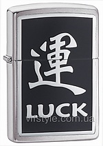 Зажигалка Zippo - LUCK-CHINESE SYMBOL (Удача)